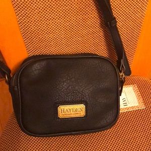 Hayden Harnett crossbody purse black new w tags
